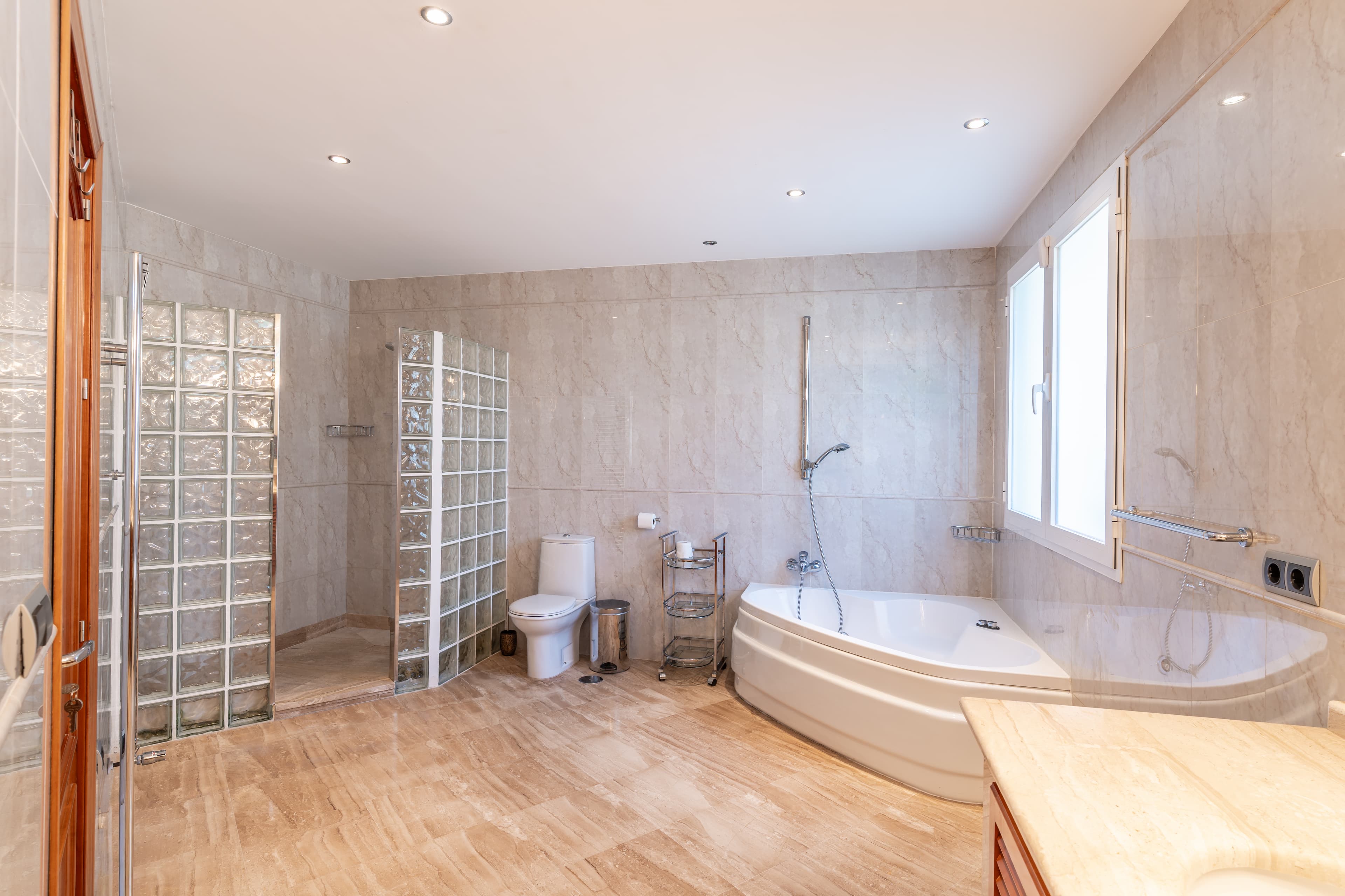 Villa exterior detail